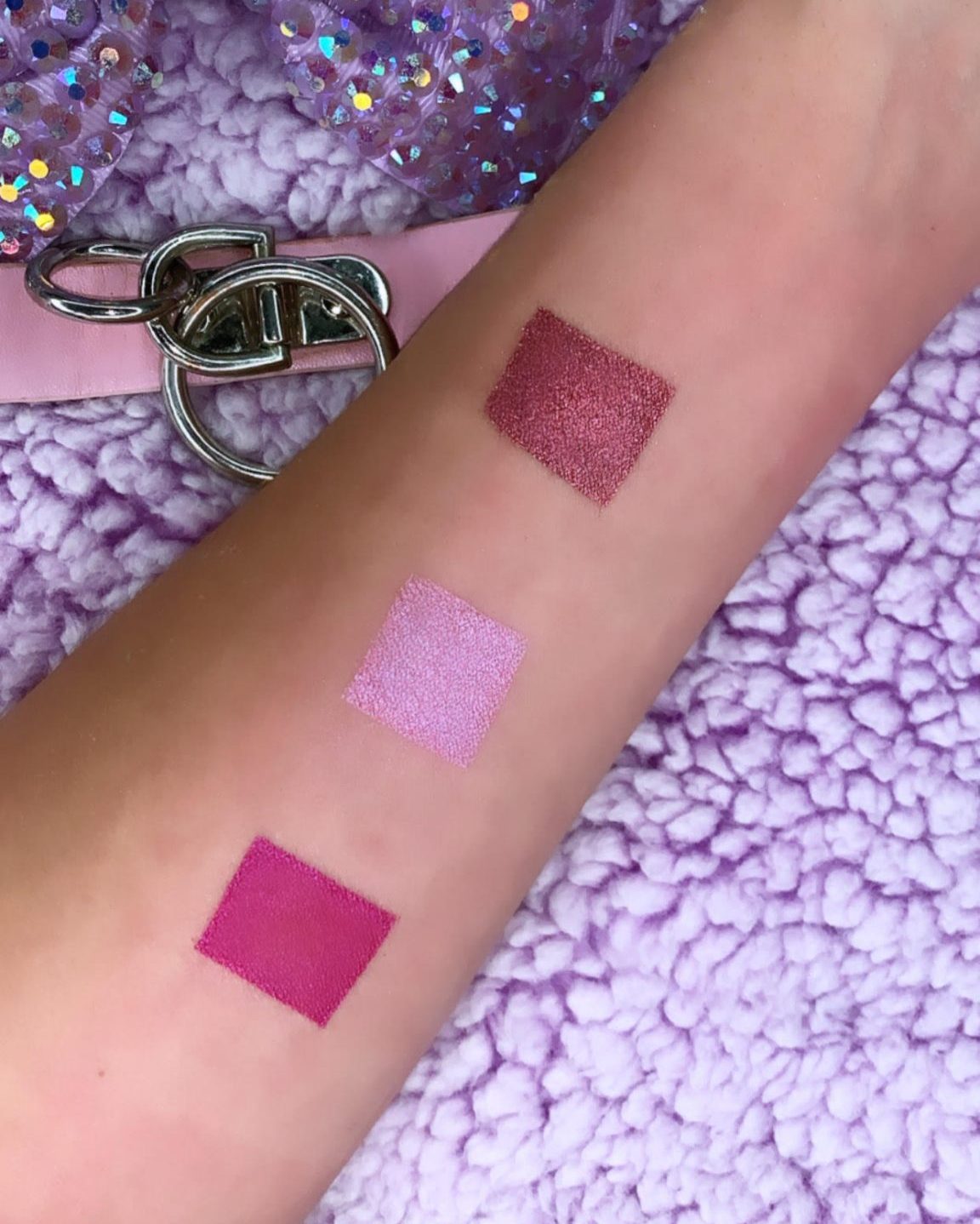 Elektra Cosmetics Pink Creative Capsule Swatch by Piper
