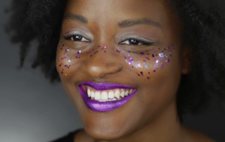 Elektra Cosmetics Bolt Balm Application Glitter Freckles