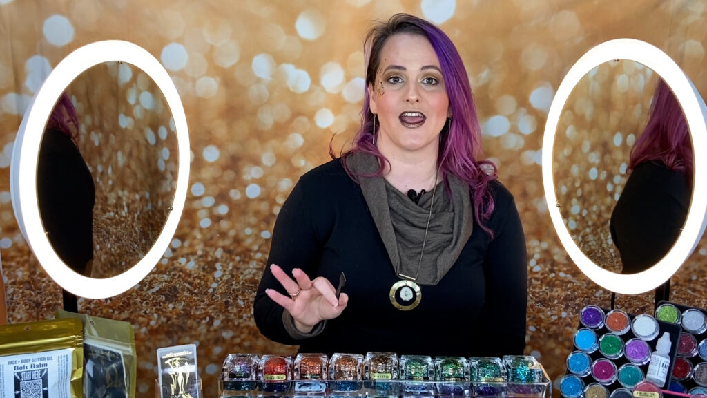 Katie East on Elektra Cosmetics Bolt Balm Application Inspiration: The Highlight