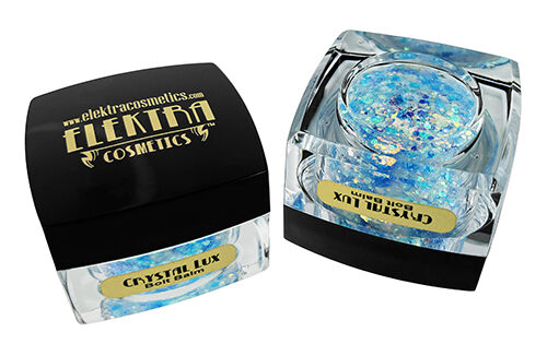 Crystal Lux #077 Chunky Glitter Gel Bolt Balm Elektra Cosmetics
