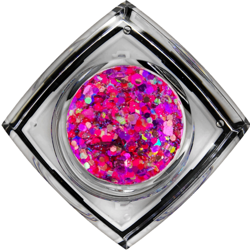 Party Pink #023U Chunky Glitter Gel All Festivals Elektra Cosmetics