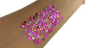 Party Pink #023U Chunky Glitter Gel All Festivals Elektra Cosmetics