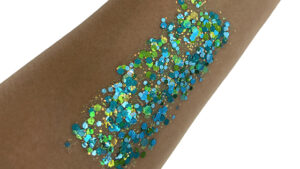 Peacock #024 Chunky Glitter Gel All Festivals Elektra Cosmetics