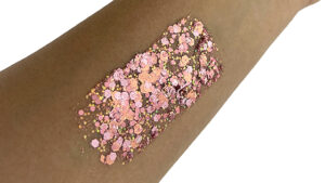 Golden Rosé #005 Chunky Glitter Gel All Festivals Elektra Cosmetics