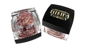 Golden Rosé #005 Chunky Glitter Gel All Festivals Elektra Cosmetics