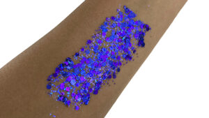 Ultra Violet #025 Chunky Glitter Gel All Festivals Elektra Cosmetics