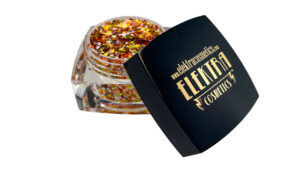 Candy Corn #046U Chunky Glitter Gel Fall Elektra Cosmetics