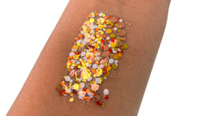 Candy Corn #046U Chunky Glitter Gel Fall Elektra Cosmetics