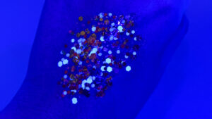Candy Corn #046U Chunky Glitter Gel Fall Elektra Cosmetics