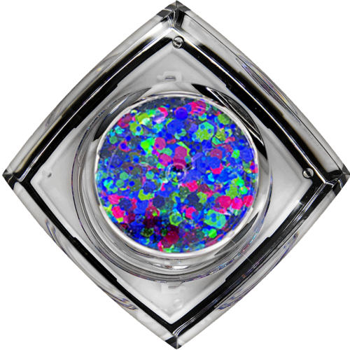 Midnight Bayou #121 Chunky Glitter Gel All Festivals Elektra Cosmetics