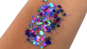 Midnight Bayou #121 Chunky Glitter Gel All Festivals Elektra Cosmetics