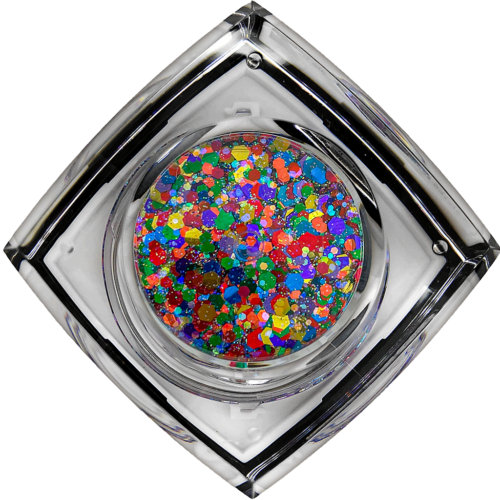 Rainbow AF #083 Chunky Glitter Gel All Festivals Elektra Cosmetics