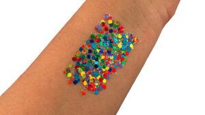 Rainbow AF #083 Chunky Glitter Gel All Festivals Elektra Cosmetics