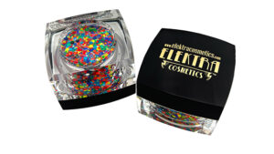 Rainbow AF #083 Chunky Glitter Gel All Festivals Elektra Cosmetics
