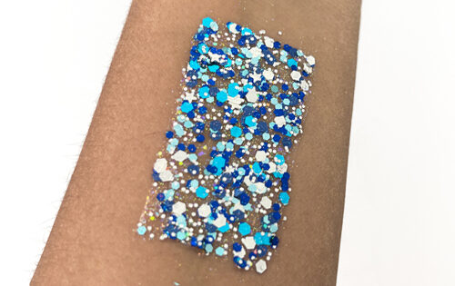 Love and Light #065 Chunky Glitter Gel Bolt Balm Elektra Cosmetics