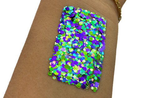 Deep Gras #103 Chunky Glitter Gel All Festivals Elektra Cosmetics