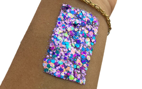 Bejeweled Lavender #110 Chunky Glitter Gel All Festivals Elektra Cosmetics
