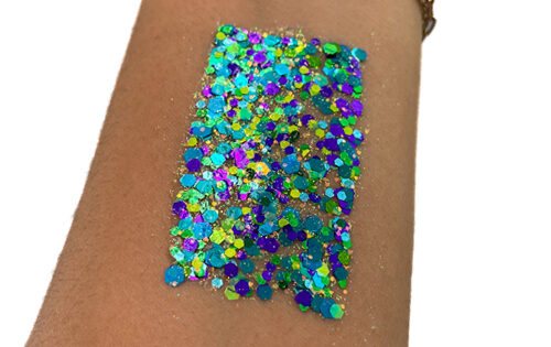 Masquerade #115U Chunky Glitter Gel All Festivals Elektra Cosmetics