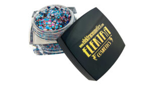 Blue Ballerina #057U Chunky Glitter Gel All Festivals Elektra Cosmetics