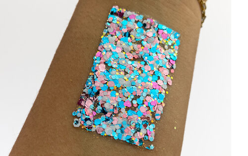 Blue Ballerina #057U Chunky Glitter Gel All Festivals Elektra Cosmetics