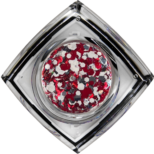Faithful #125U Chunky Glitter Gel Alabama Elektra Cosmetics