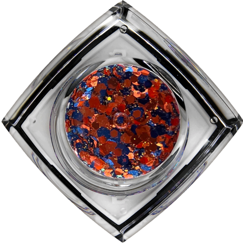 Fearless #126 Chunky Glitter Gel Alabama Elektra Cosmetics