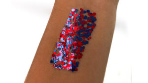 Forward #039 Chunky Glitter Gel 4th of July Elektra Cosmetics