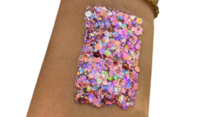French Macaron #028 Chunky Glitter Gel Easter Elektra Cosmetics