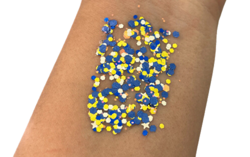 Gilded Sapphire #048 Chunky Glitter Gel All Teams Elektra Cosmetics