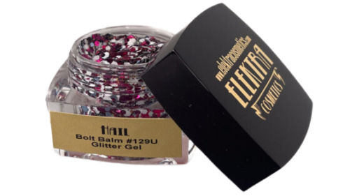 Elektra Cosmetics Hail Bolt Balm Chunky Glitter Gel for Hair and Body