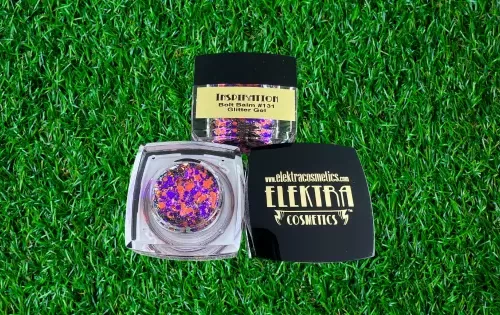 Inspiration #131 Chunky Glitter Gel All Teams Elektra Cosmetics