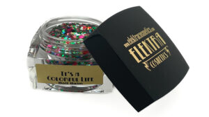 It’s A Colorful Life #098U Chunky Glitter Gel Christmas Elektra Cosmetics