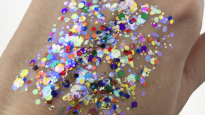 Crystal Rainbow #084 Chunky Glitter Gel All Festivals Elektra Cosmetics