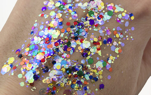 Crystal Rainbow #084 Chunky Glitter Gel All Festivals Elektra Cosmetics