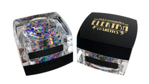 Crystal Rainbow #084 Chunky Glitter Gel All Festivals Elektra Cosmetics