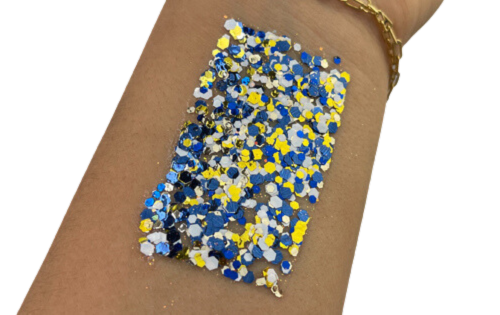 Sunset Surf #062U Chunky Glitter Gel All Teams Elektra Cosmetics