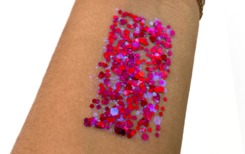 Temple of Love #113 Chunky Glitter Gel Bolt Balm Elektra Cosmetics