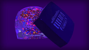 Tropical Treat #029U Chunky Glitter Gel Blacklight Reactive Elektra Cosmetics