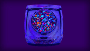Tropical Treat #029U Chunky Glitter Gel Blacklight Reactive Elektra Cosmetics