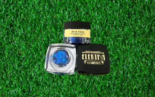 True Blue #150 Chunky Glitter Gel 4th of July Elektra Cosmetics