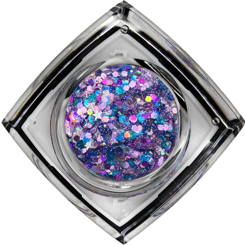 Bejeweled Lavender #110 Chunky Glitter Gel All Festivals Elektra Cosmetics