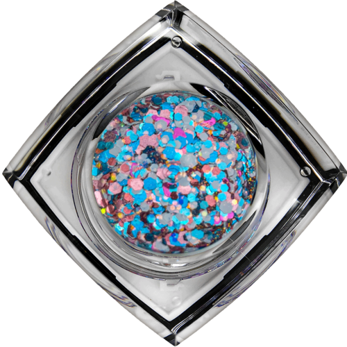 Blue Ballerina #057U Chunky Glitter Gel All Festivals Elektra Cosmetics