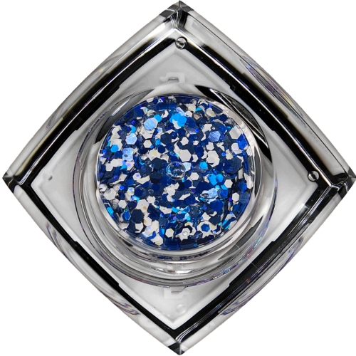 Deep Blue Glacier #063U Chunky Glitter Gel All Teams Elektra Cosmetics