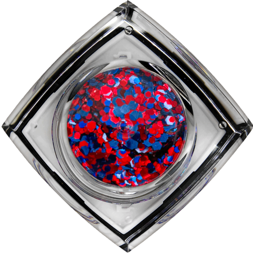 Forward #039 Chunky Glitter Gel 4th of July Elektra Cosmetics