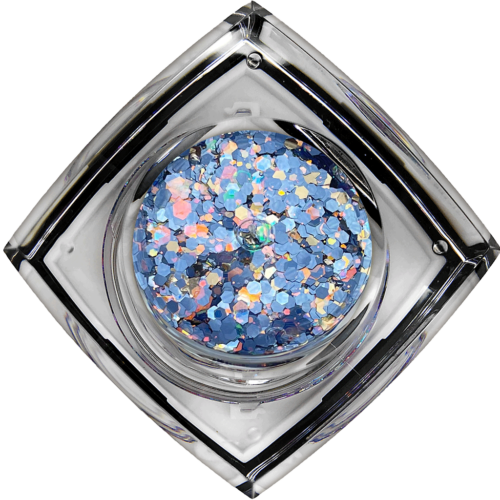 French Blue #059 Chunky Glitter Gel Bolt Balm Elektra Cosmetics