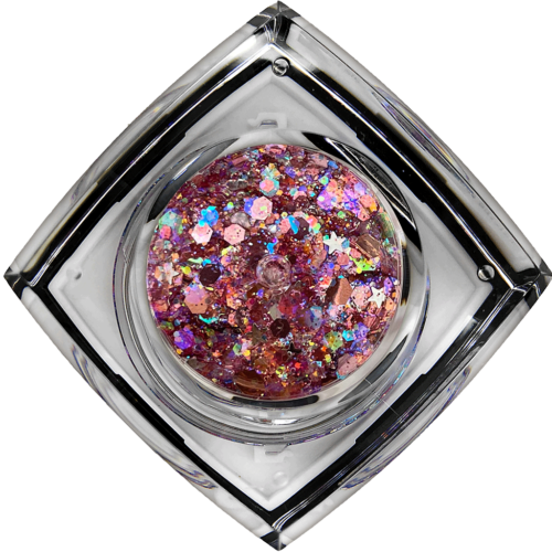 French Macaron #028 Chunky Glitter Gel Bolt Balm Elektra Cosmetics
