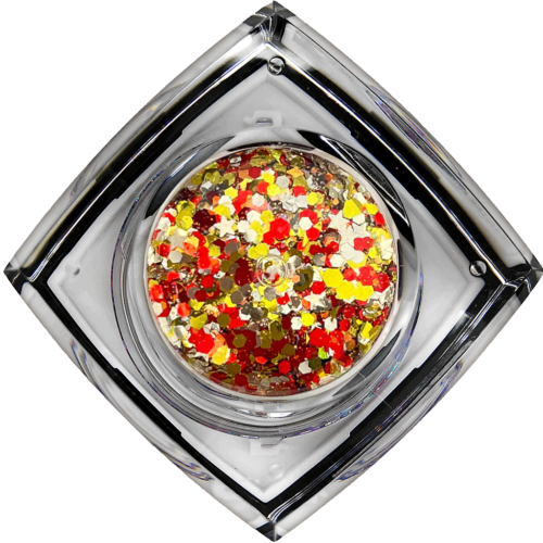 Gilded Ruby #044 Chunky Glitter Gel All Teams Elektra Cosmetics
