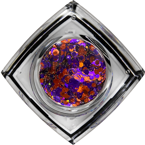 Inspiration #131 Chunky Glitter Gel All Teams Elektra Cosmetics