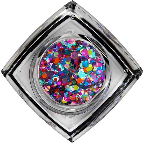 Technicolor Tonic #118 Chunky Glitter Gel All Festivals Elektra Cosmetics