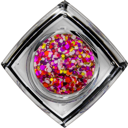 Tropical Treat #029U Chunky Glitter Gel Blacklight Reactive Elektra Cosmetics